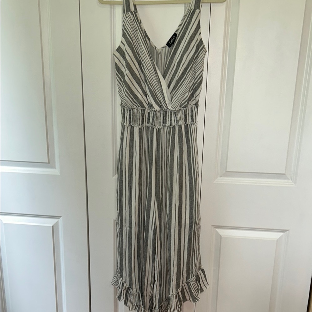 Striped Jumpsuit